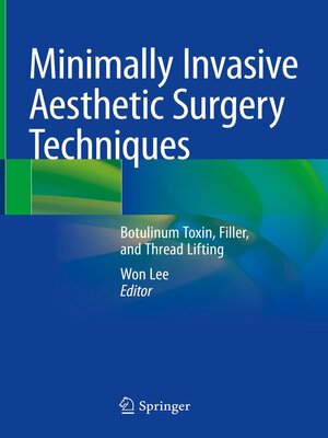 cover image of Minimally Invasive Aesthetic Surgery Techniques